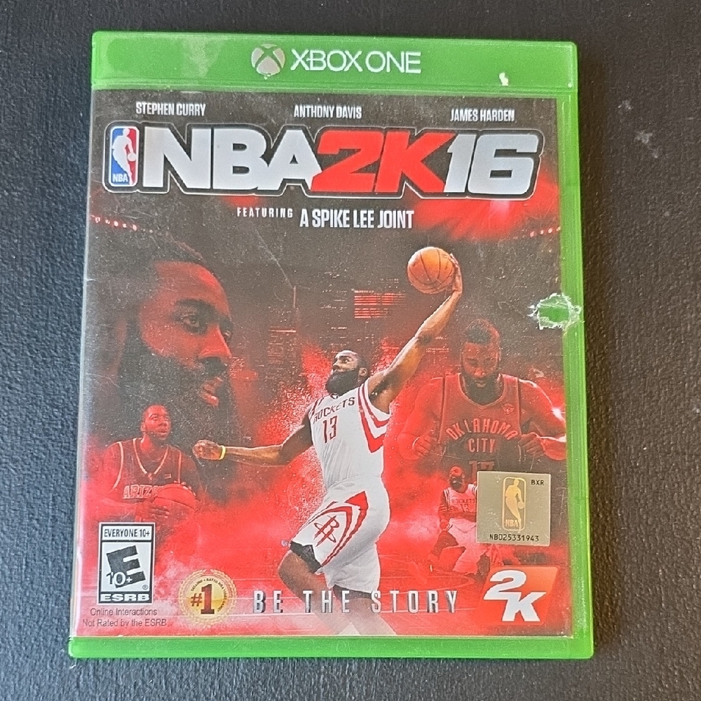 NBA 2K16 Xbox One Game - Red Cover